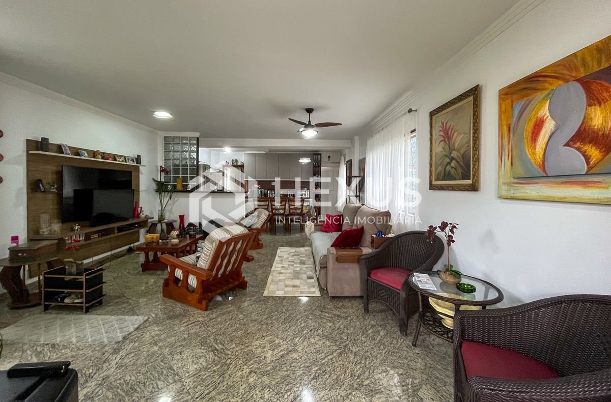 Foto 4 de Apartamento com varanda vista mar e lazer a 2 quadras da praia nas Pitangueiras, Guarujá