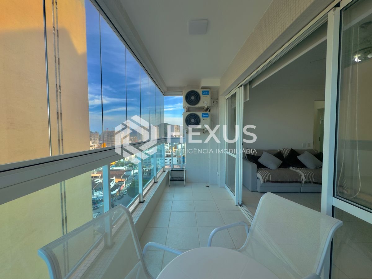 Foto 5 de Apartamento com varanda vista mar e lazer na beira mar no Jardim Astúrias, Guarujá