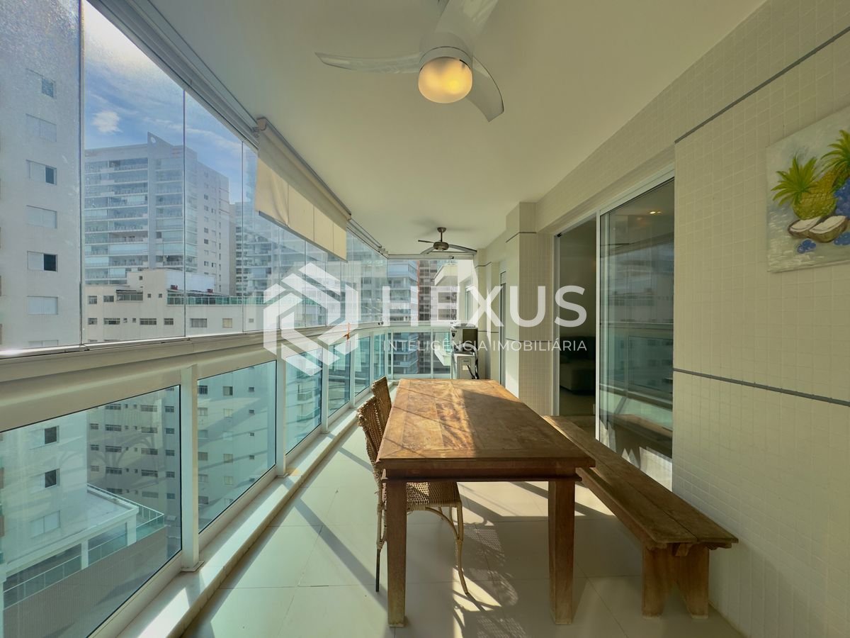 Foto 5 de Apartamento frente mar com varanda gourmet vista mar e lazer no Jardim Astúrias, Guarujá