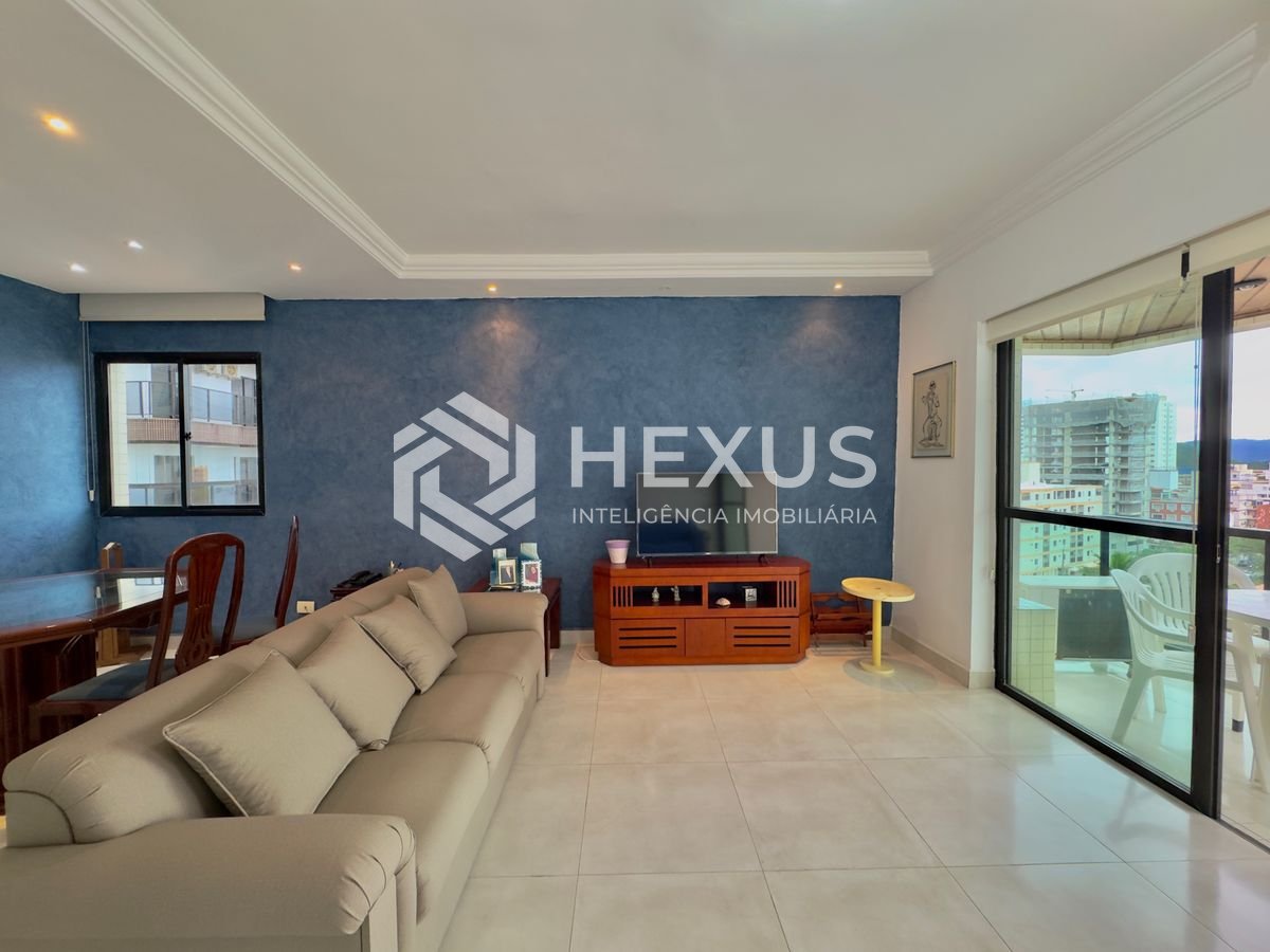 Foto 3 de Apartamento com varanda e lazer no Jardim Astúrias, Guarujá