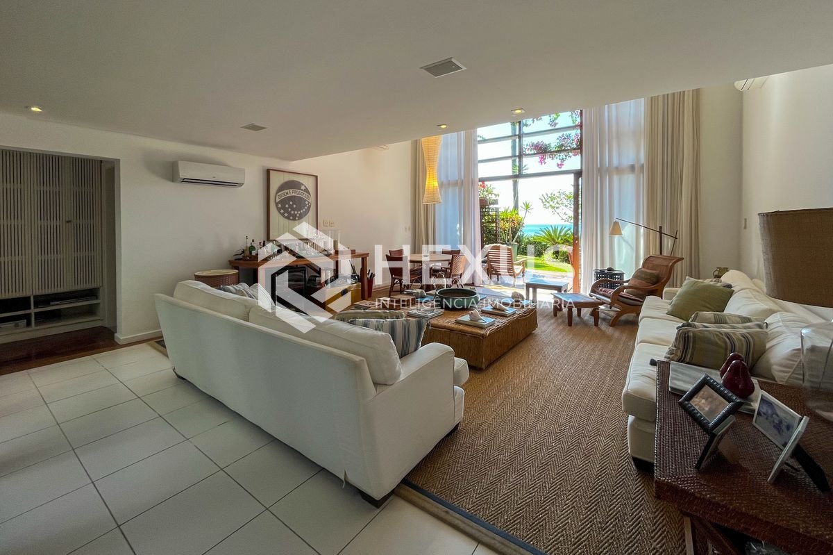 Foto 4 de Mansão frente mar com vista mar e lazer na Enseada, Guarujá