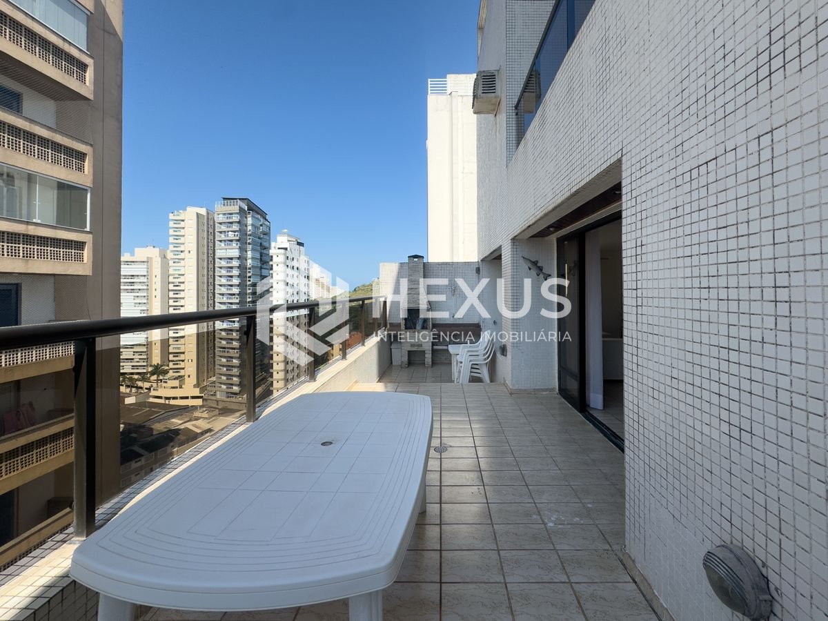 Foto 3 de Cobertura com varanda gourmet vista mar em Jardim Asturias, Guaruja