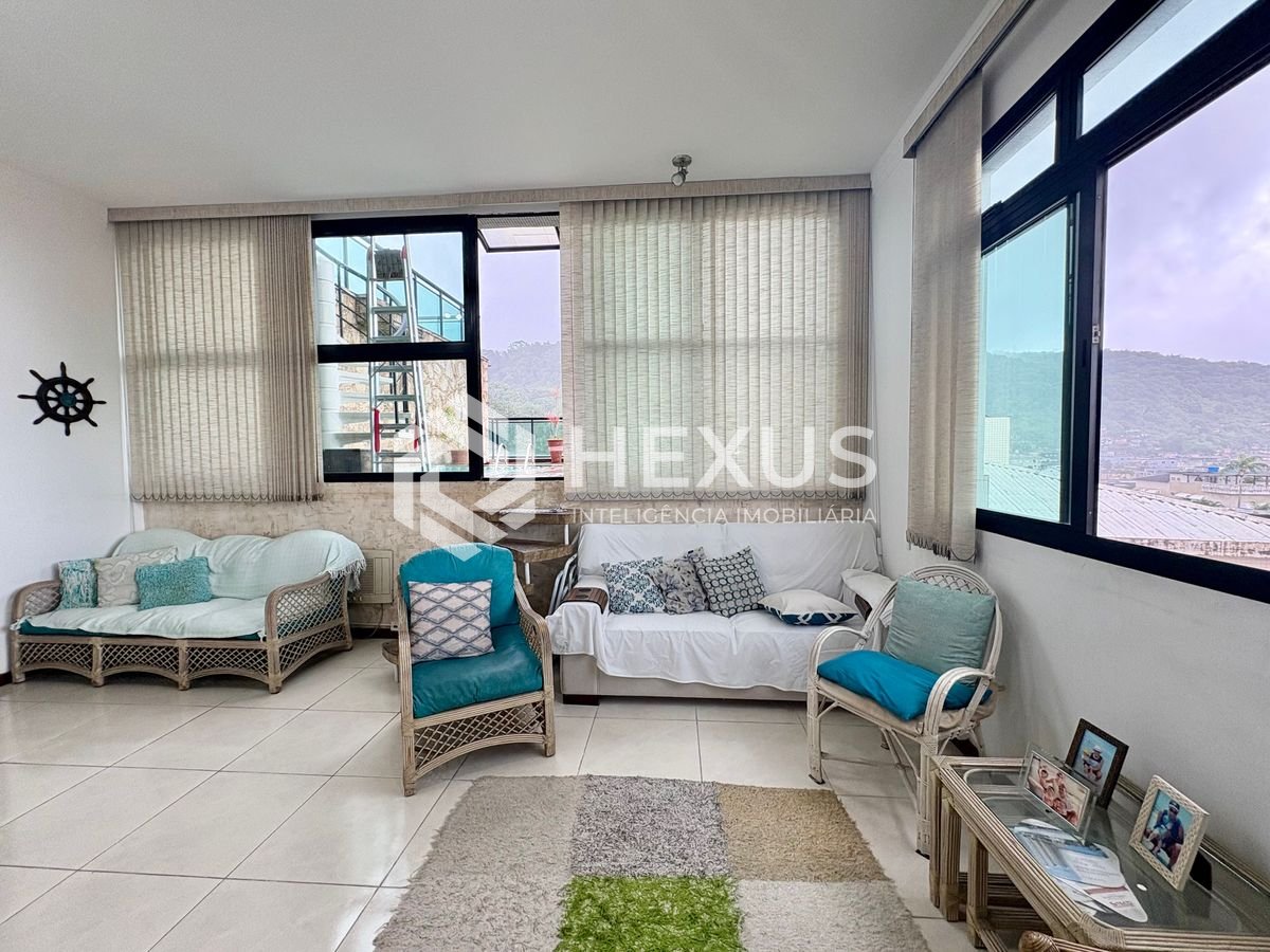 Foto 3 de Cobertura duplex na Praia da Enseada, Guaruja