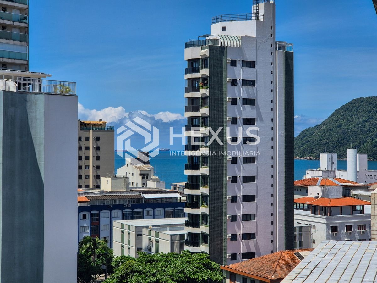 Foto 5 de Cobertura duplex com varanda vista mar e lazer na Praia das Astúrias, Guarujá