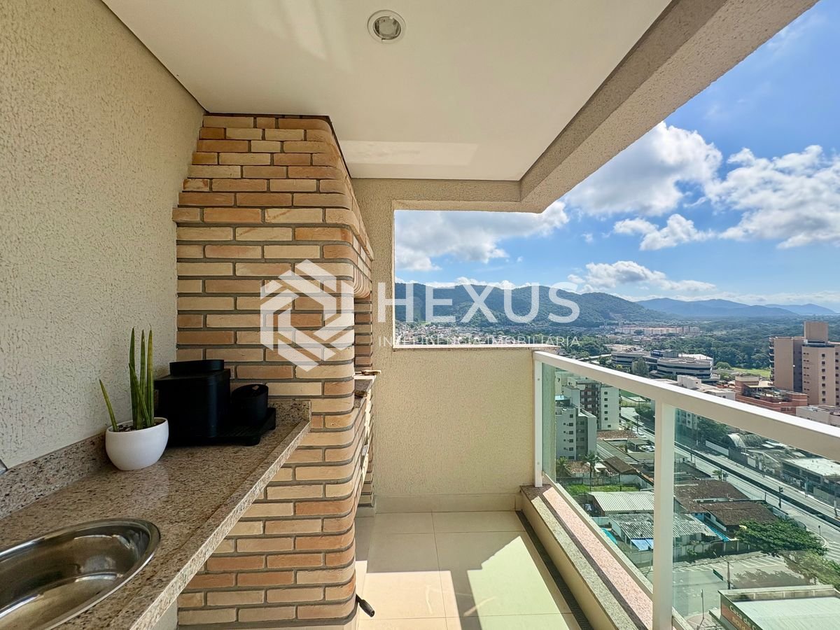 Foto 4 de Cobertura Duplex com varanda gourmet vista mar e lazer na Enseada, Guarujá