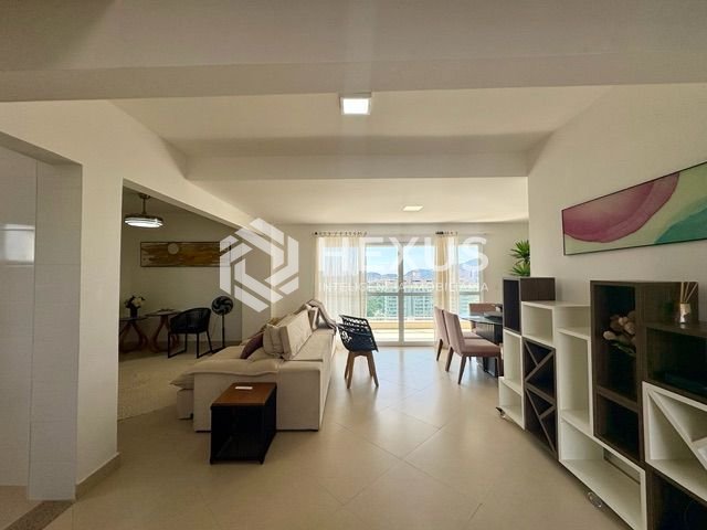 Foto 5 de Cobertura Duplex com varanda gourmet vista mar e lazer na Enseada, Guarujá
