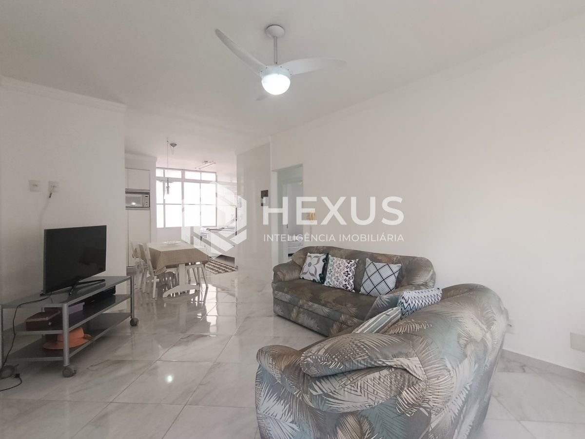 Foto 3 de Apartamento reformado com vista mar a 250m da praia na região da Brunella na Enseada, Guarujá