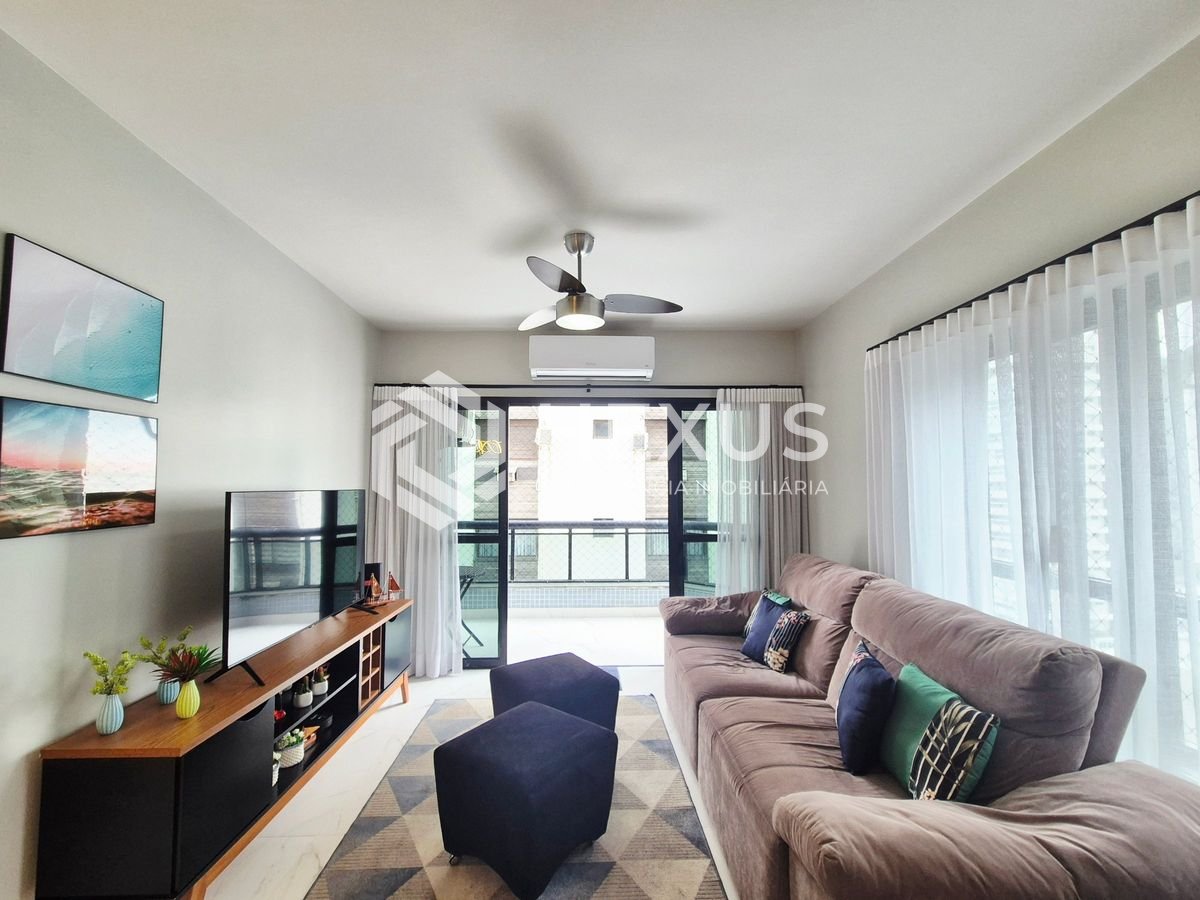 Foto 3 de Apartamento com varanda e lazer na região da Barra Funda nas Pitangueiras, Guarujá