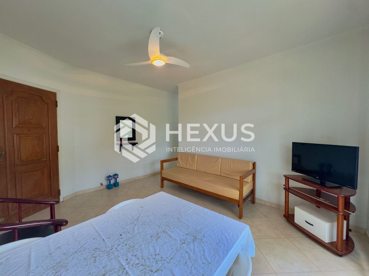 Foto 4 de Apartamento frente mar com varanda vista mar no Tombo, Guarujá