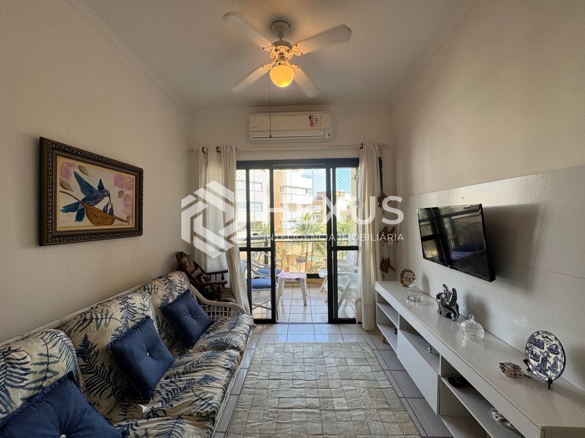 Foto 4 de Apartamento com varanda e lazer a 450m da praia na região da Brunella na Enseada, Guarujá
