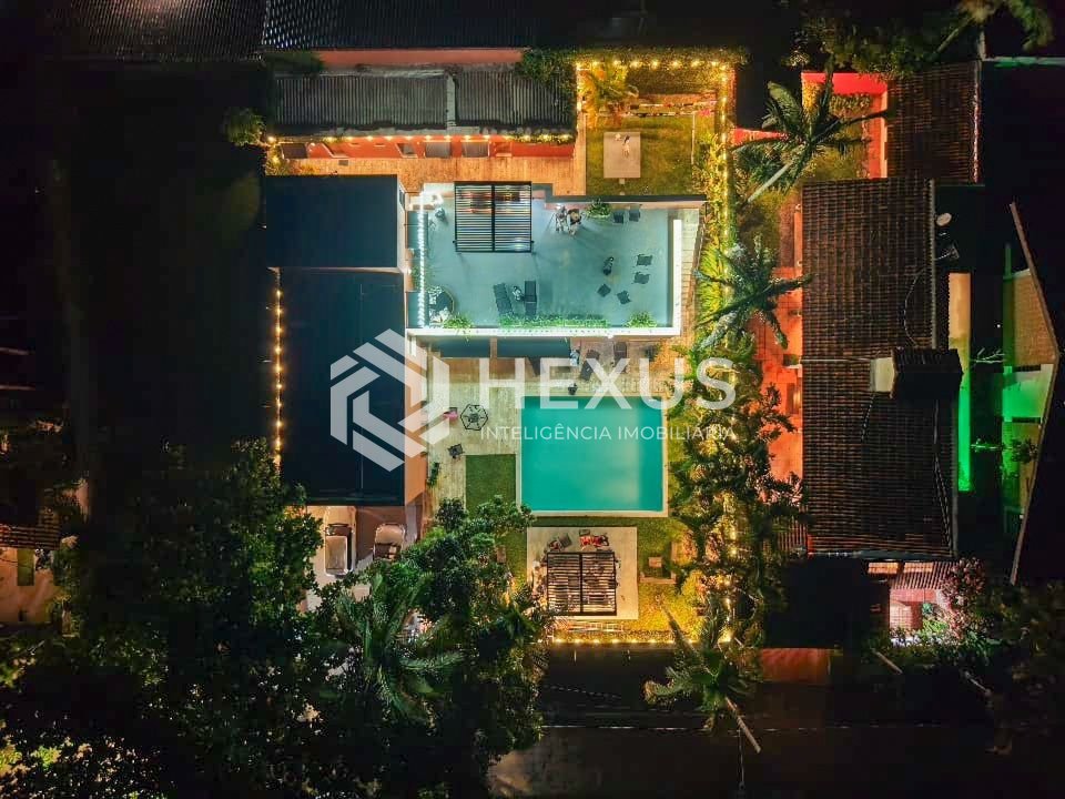 Foto 3 de Casa moderna com 6 suítes e lazer no Balneário Praia de Pernambuco, Guarujá, SP