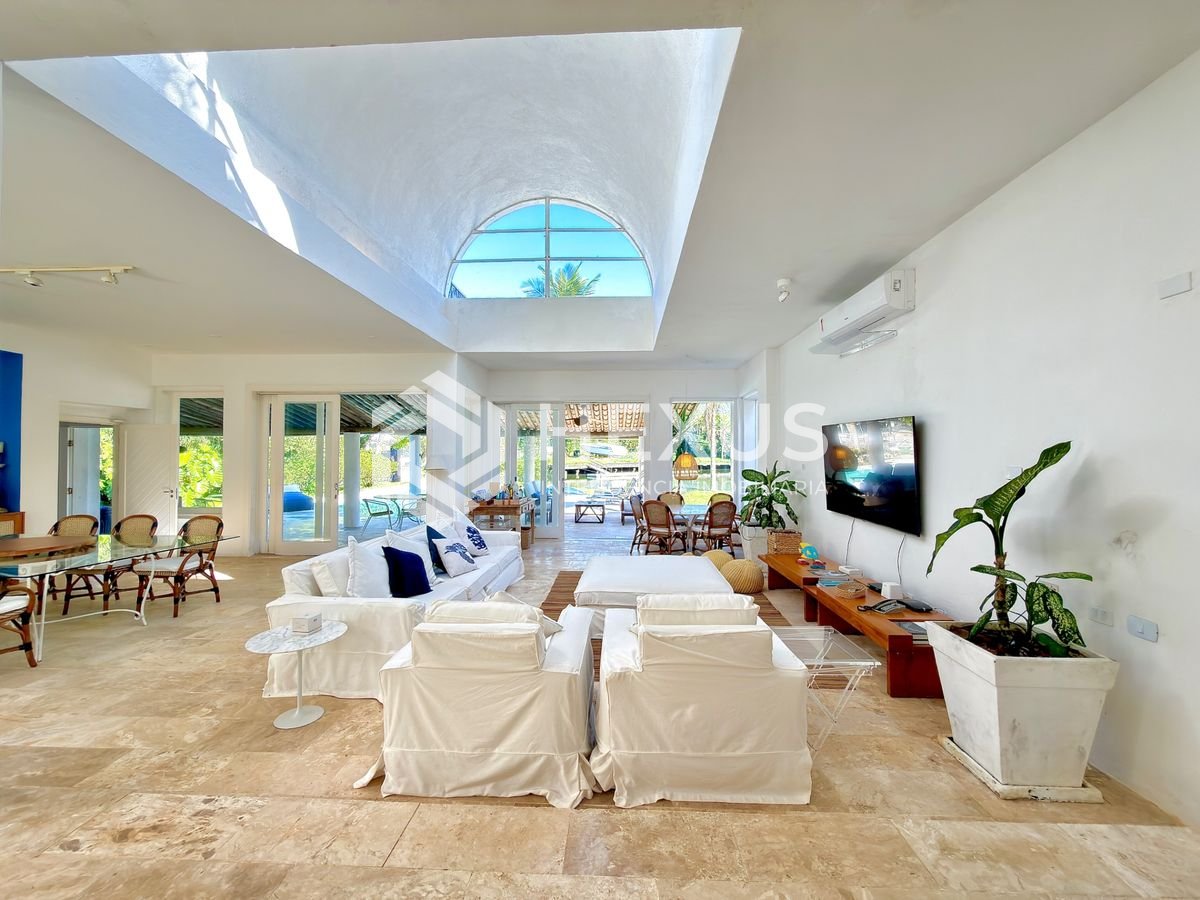 Foto 4 de Casa com pier  e área gourmet no Residencial Marinas Guarujá
