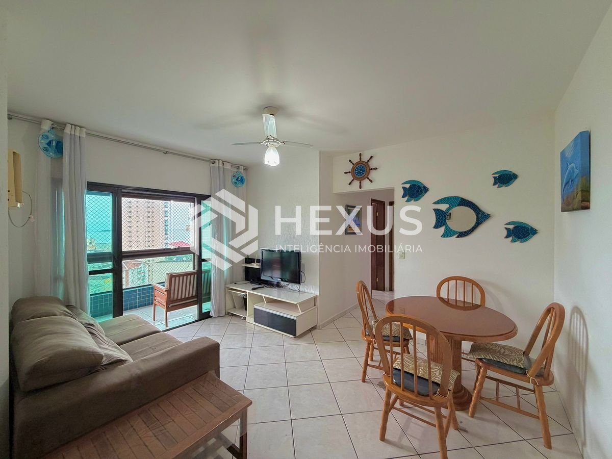 Foto 4 de Apartamento com varanda vista mar e lazer a 400m da praia na Enseada, Guarujá