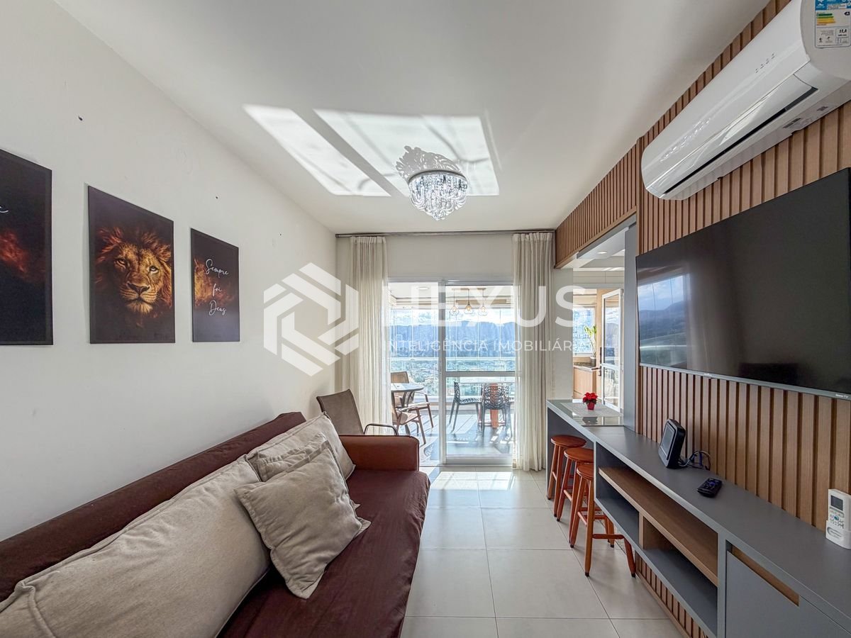 Foto 3 de Apartamento reformado com varanda gourmet vista mar e lazer na região do Tortugas na Enseada, Guarujá