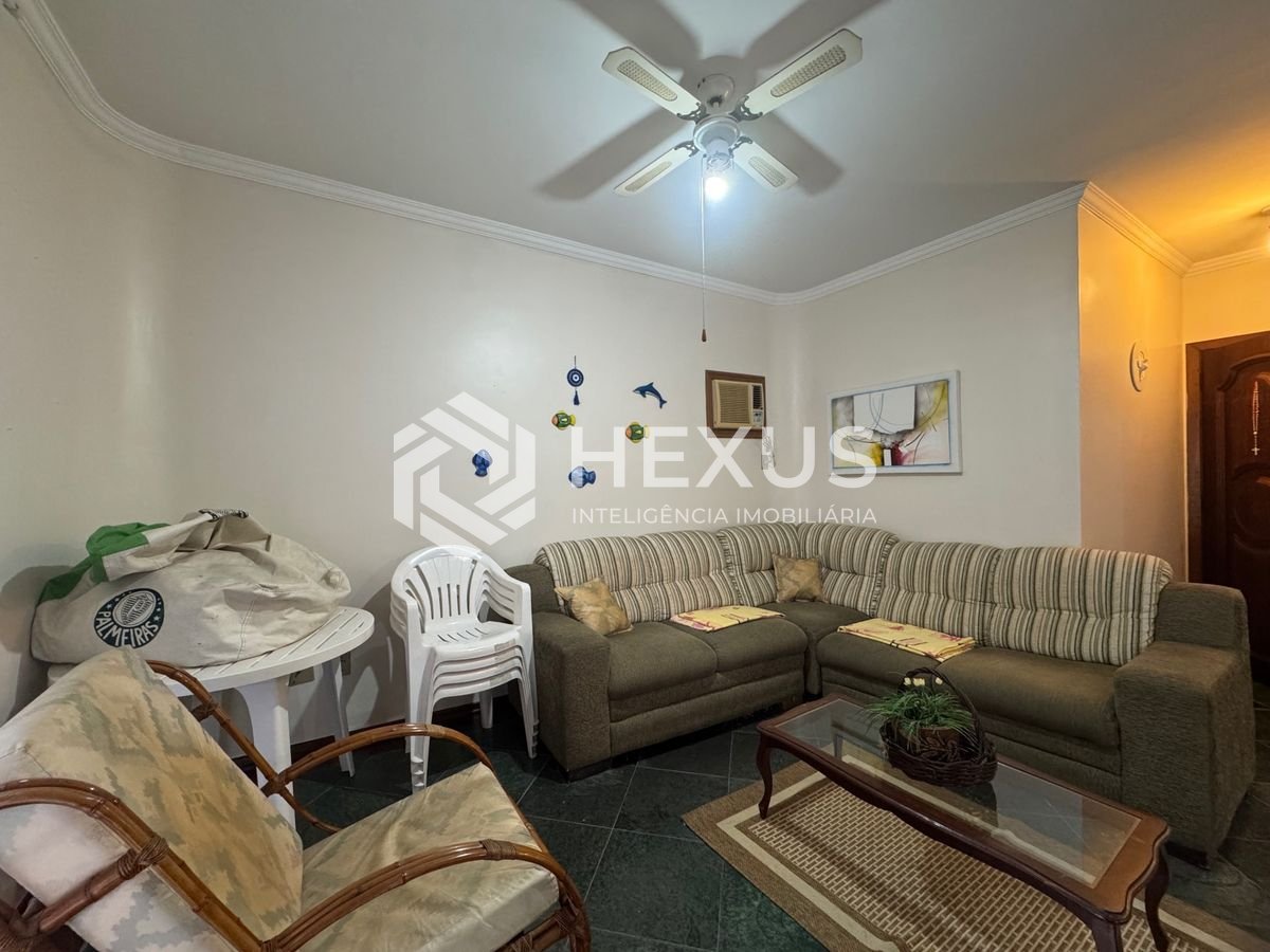 Foto 5 de Apartamento com varanda a 400m da praia em Brunella na Enseada, Guarujá