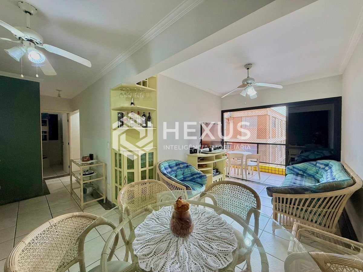 Foto 4 de Apartamento com varanda gourmet vista mar e lazer a 250m da praia na região do Tortugas na Enseada, Guarujá