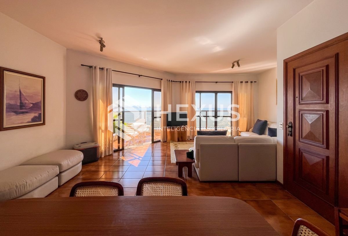 Foto 5 de Apartamento frente mar com varanda vista mar e lazer na região do Canto das Galhetas no Jardim Astúrias, Guarujá