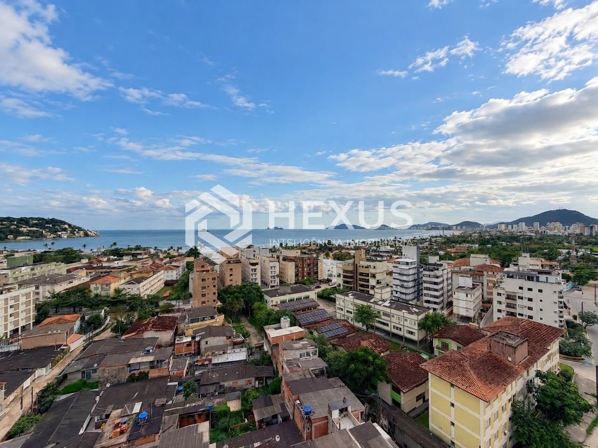 Apartamento reformado com varanda gourmet vista mar e lazer na Enseada, Guarujá