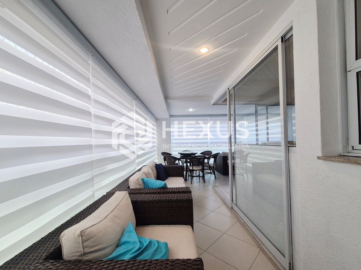 Foto 5 de Apartamento frente mar com varanda gourmet vista mar e lazer no Jardim Astúrias, Guarujá