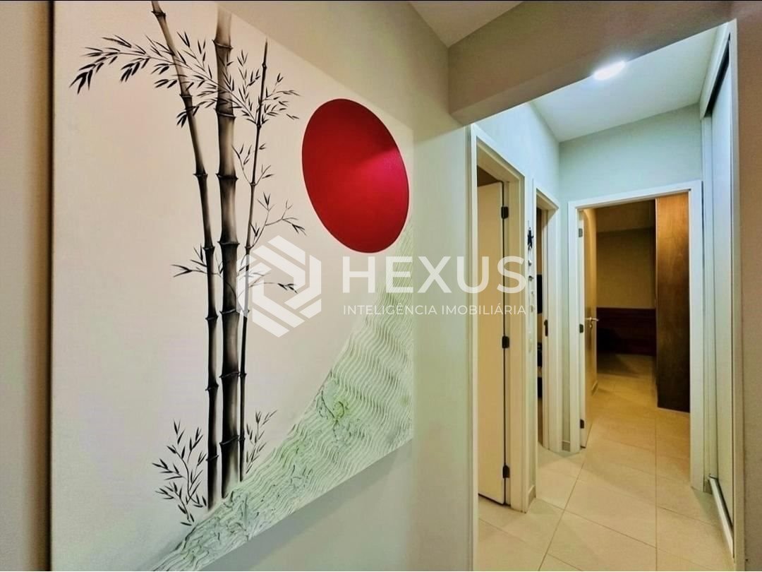 Foto 5 de Apartamento com varanda gourmet vista mar e lazer na Enseada, Guarujá