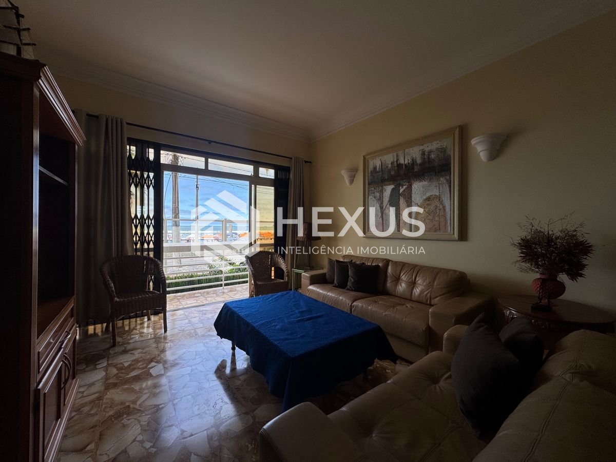 Foto 4 de Apartamento frente mar com varanda vista mar nas Pitangueiras, Guarujá