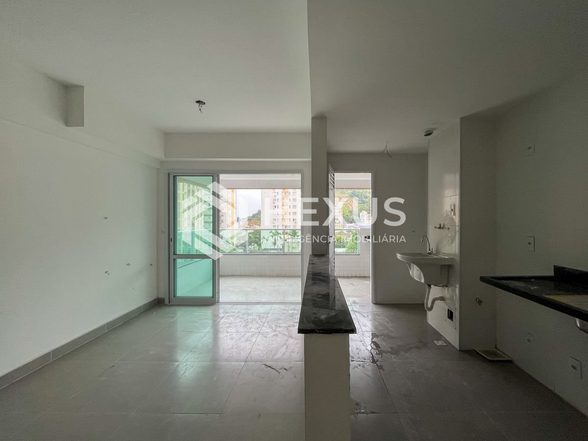 Foto 3 de Apartamento com varanda gourmet e lazer a 100m da praia nas Pitangueiras, Guarujá