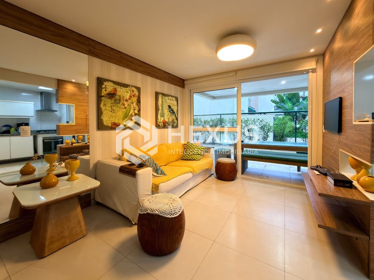 Foto 4 de Apartamento garden reformado com varanda gourmet e lazer na Enseada, Guarujá