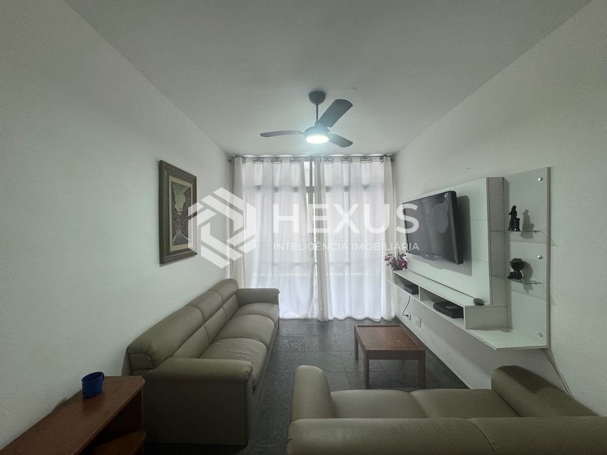 Foto 2 de Apartamento com varanda na beira mar da praia na Enseada, Guarujá