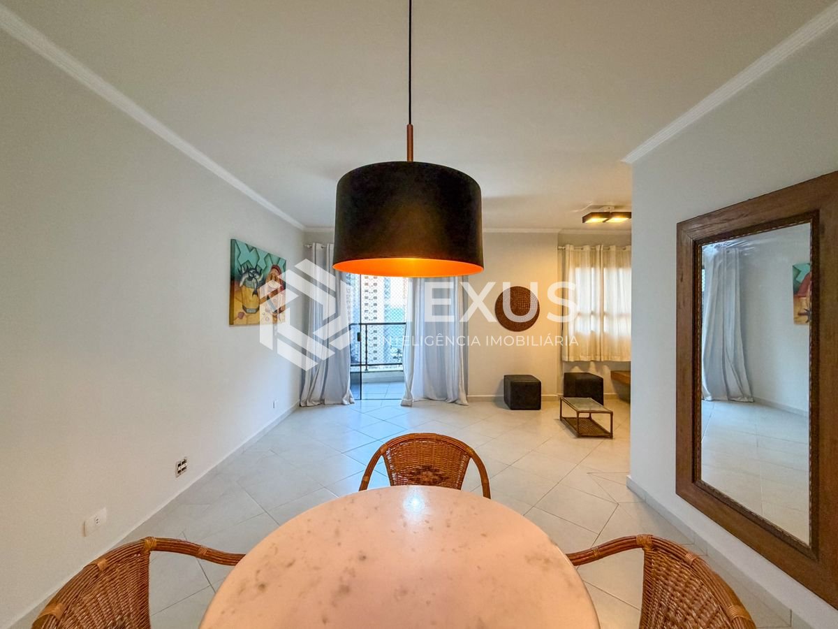 Foto 4 de Apartamento com varanda vista mar e lazer a 150m da praia na região no Jardim Astúrias, Guarujá