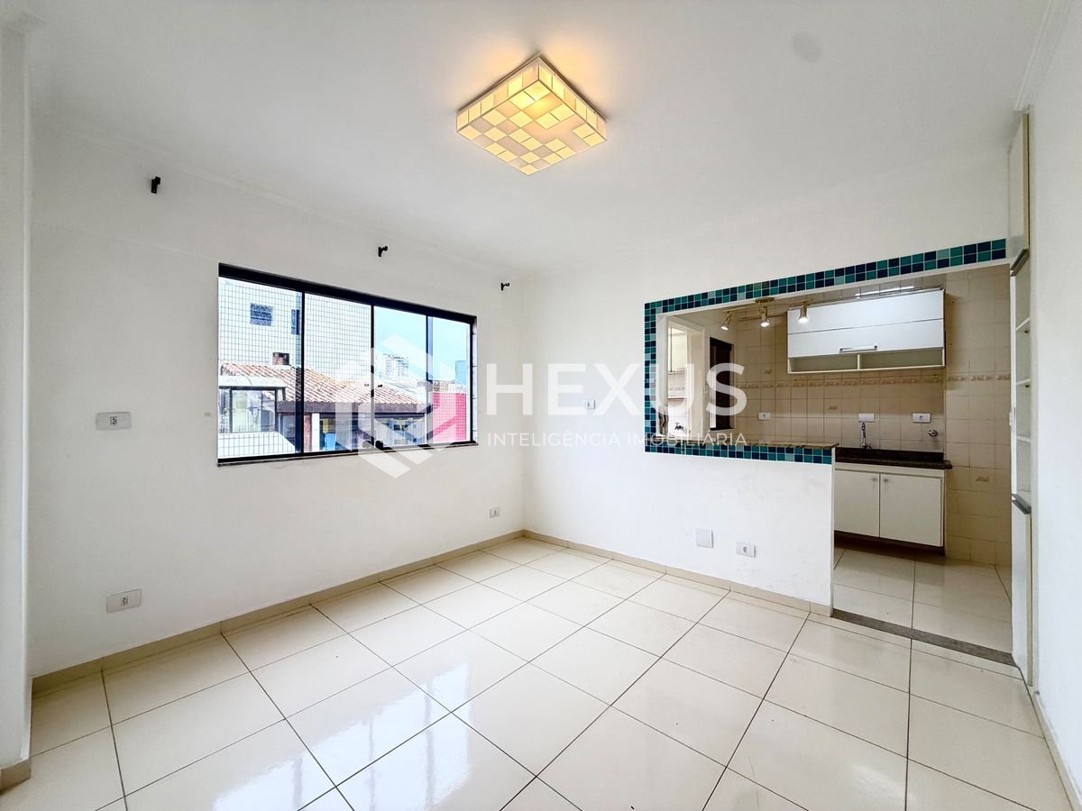 Apartamento com lazer a 300m da praia no Tombo, Guarujá