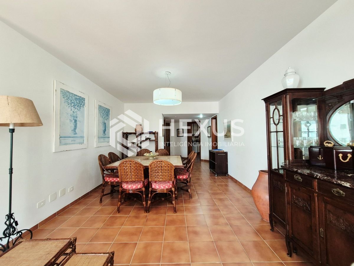 Foto 4 de Apartamento com varanda vista mar e lazer nas Pitangueiras, Guarujá