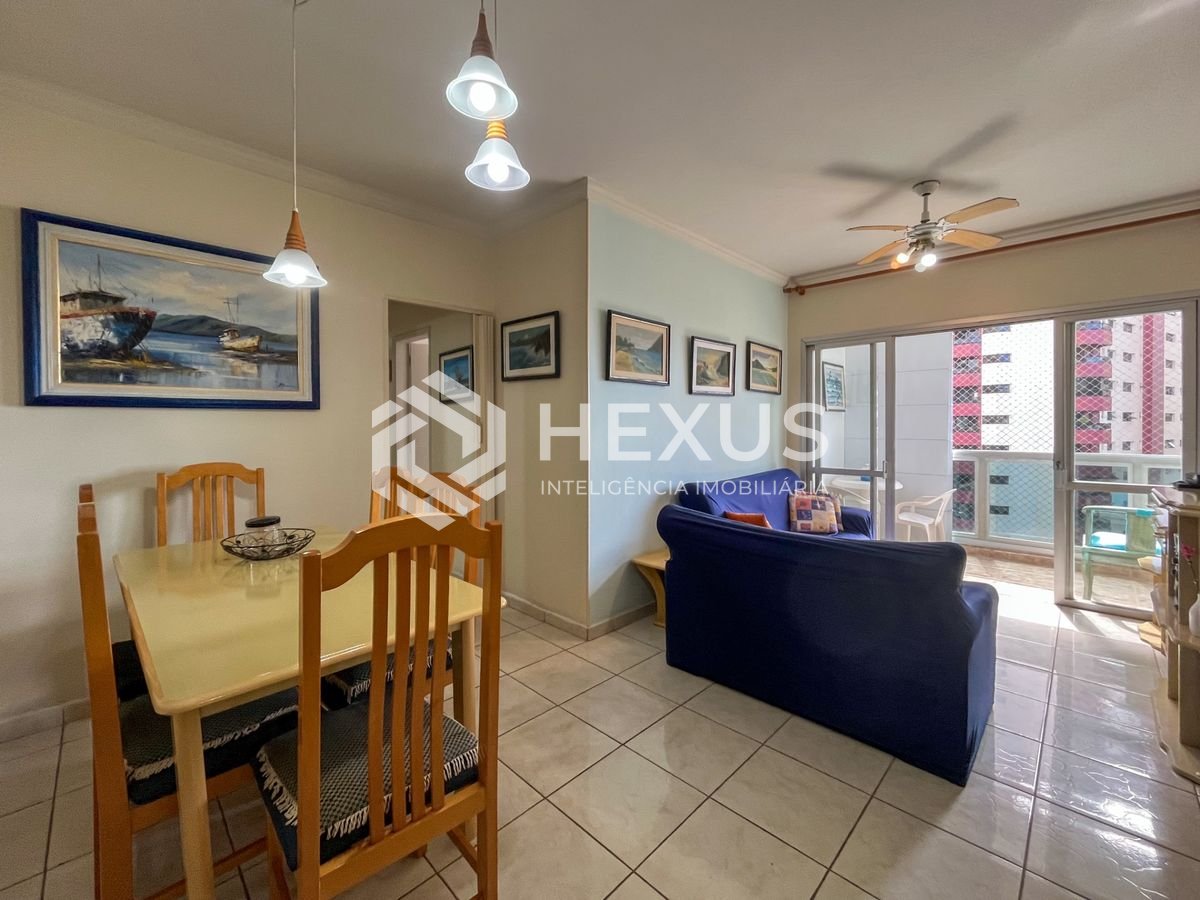 Foto 3 de Apartamento com varanda vista mar e lazer a 1 quadra da praia no Jardim Astúrias, Guarujá