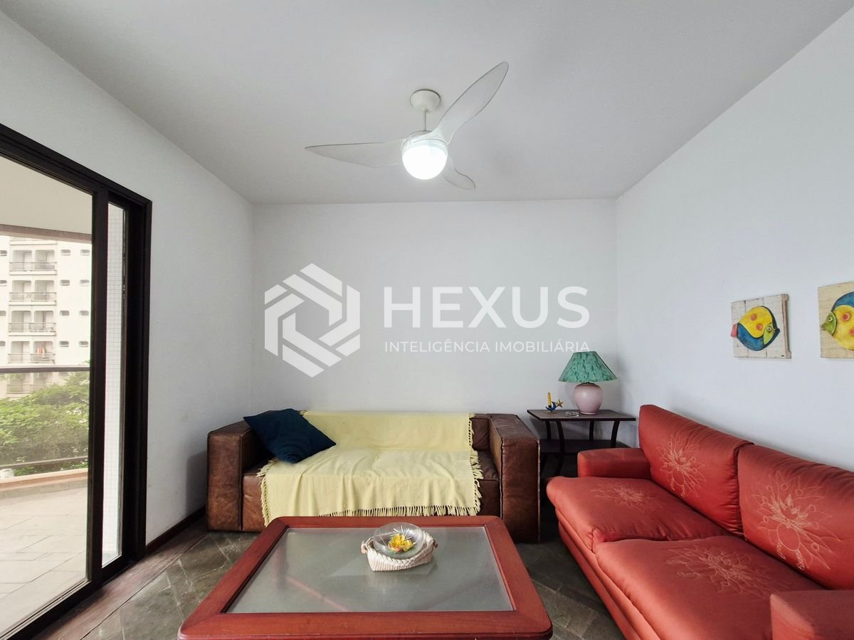 Foto 5 de Apartamento com varanda e lazer nas Pitangueiras, Guarujá