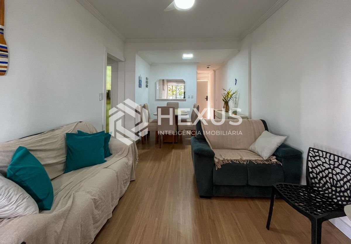 Foto 5 de Apartamento com varanda e lazer a 1 quadra da praia na região da Barra Funda nas Pitangueiras, Guarujá