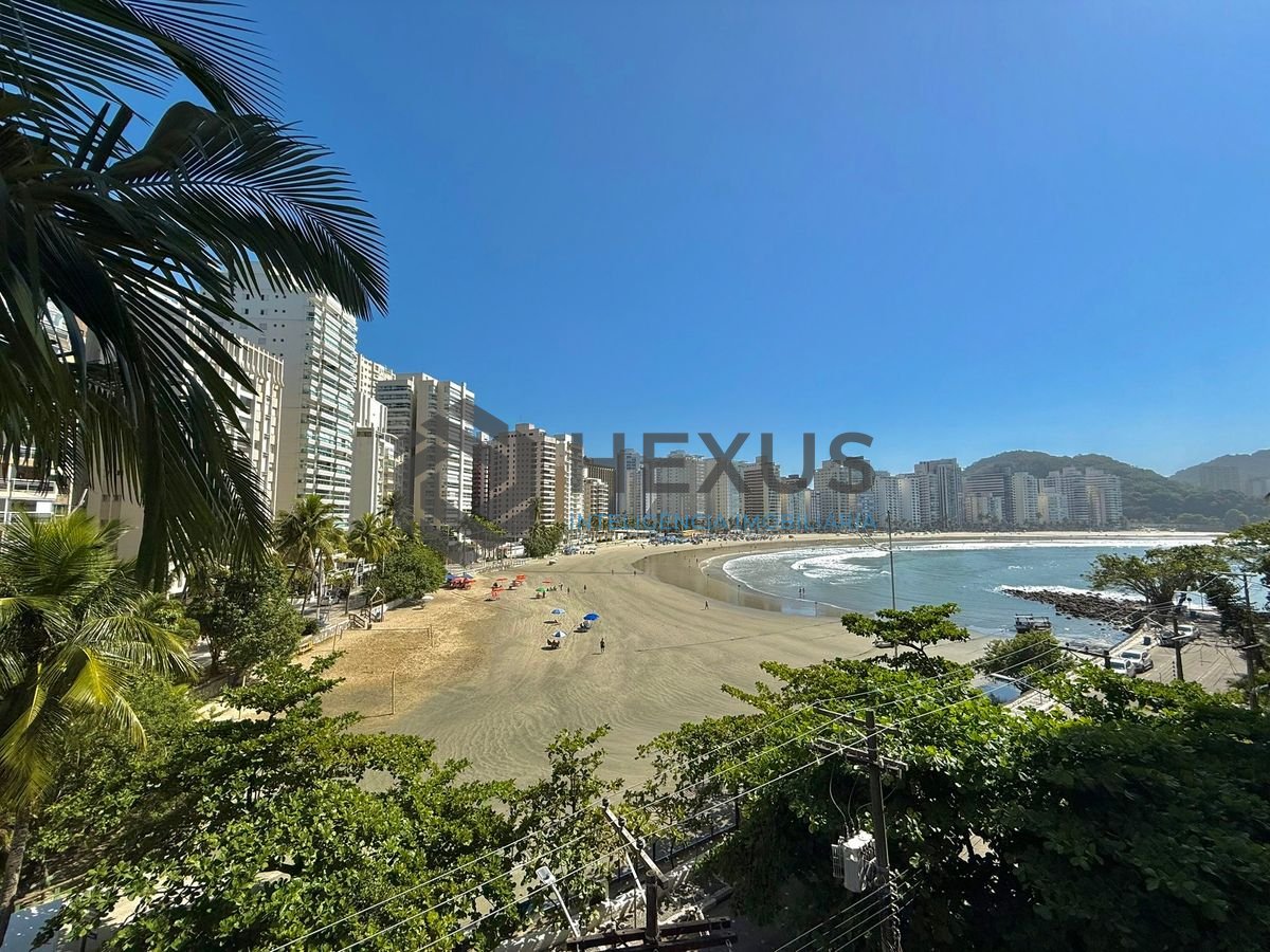 Foto 26 de Apartamento com varanda vista mar e lazer a 20m da praia no Jardim Astúrias, Guarujá