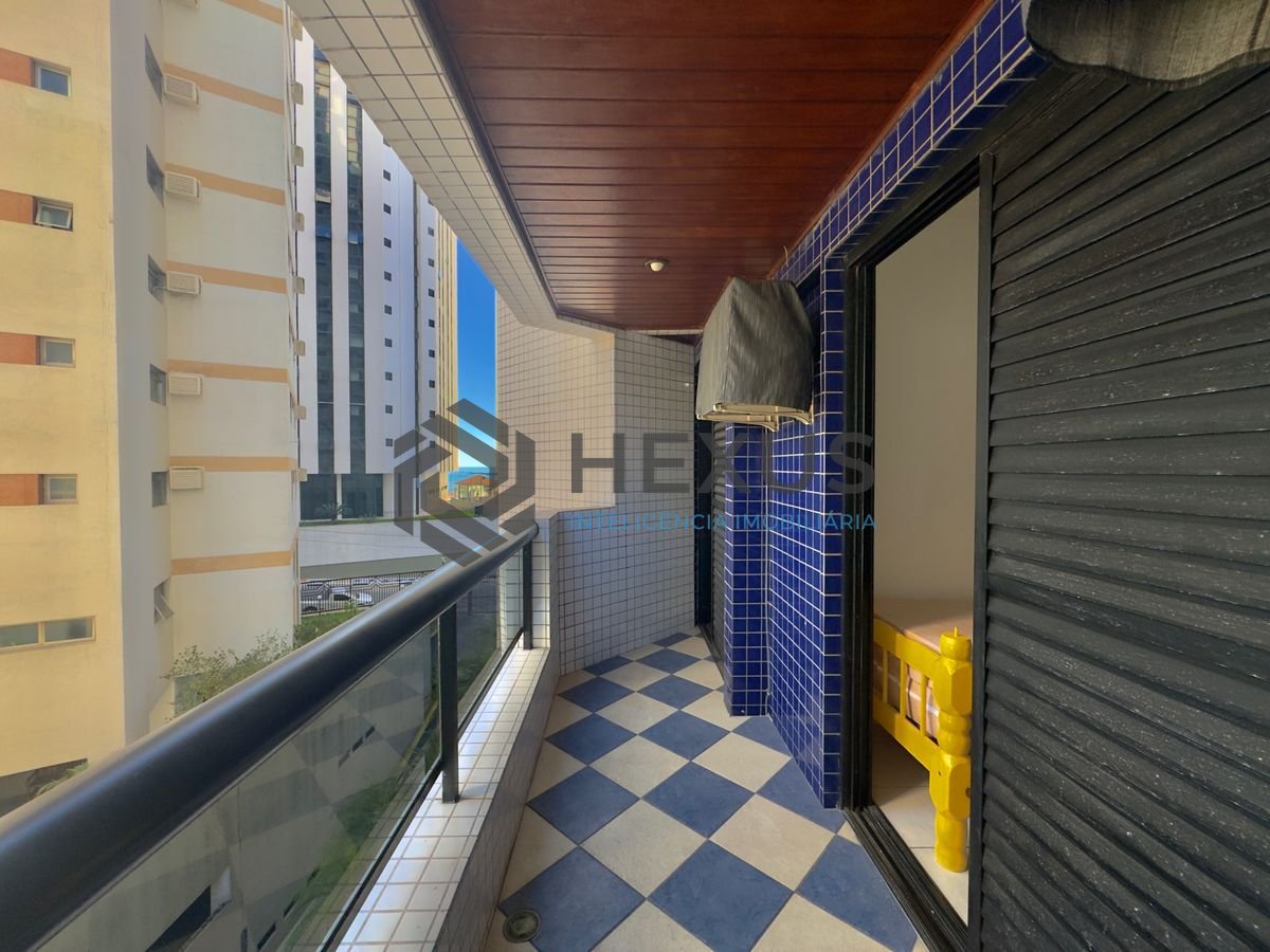 Foto 13 de Apartamento frente mar com varanda vista mar e lazer no Jardim Astúrias, Guarujá