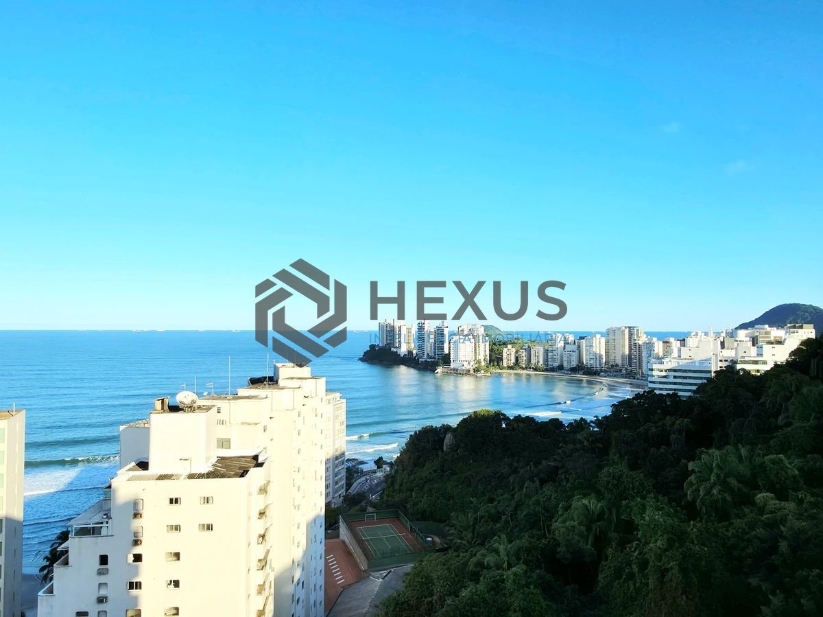 Foto 21 de Cobertura Triplex com varanda vista mar e lazer a 1 quadra da praia na região da Barra Funda nas Pitangueiras, Guarujá