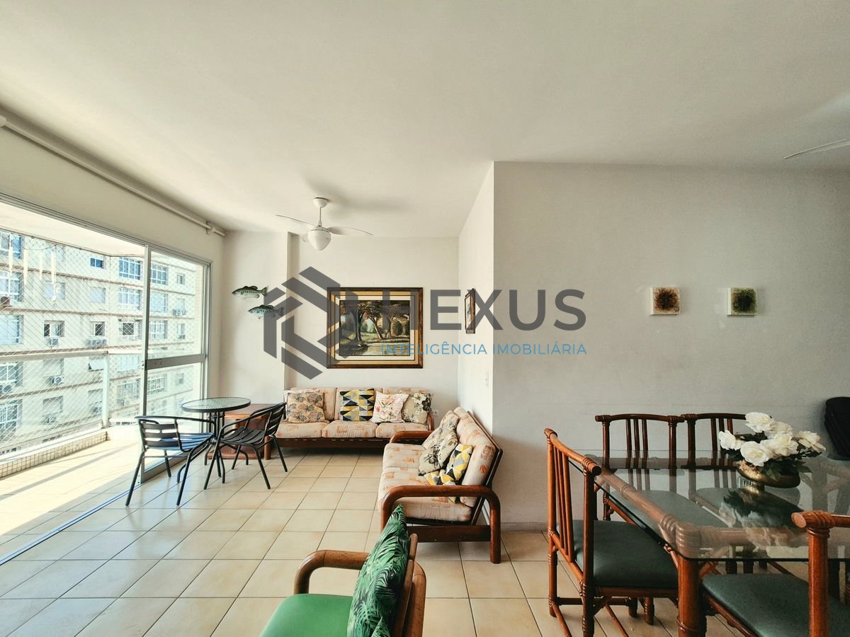 Foto 6 de Apartamento com varanda vista mar e lazer a 2 quadras da praia nas Pitangueiras, Guarujá