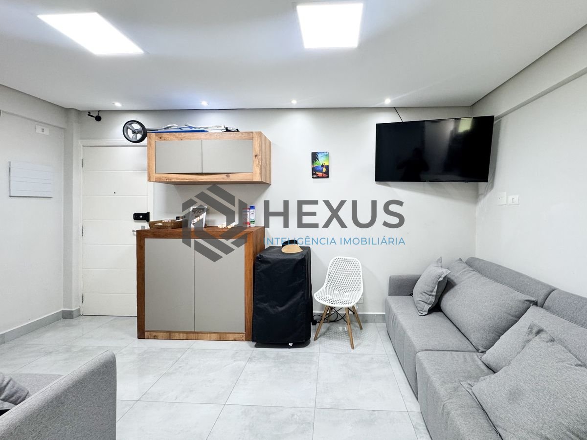Foto 5 de Apartamento com lazer a 2 quadras da praia na região da Barra Funda nas Pitangueiras, Guarujá