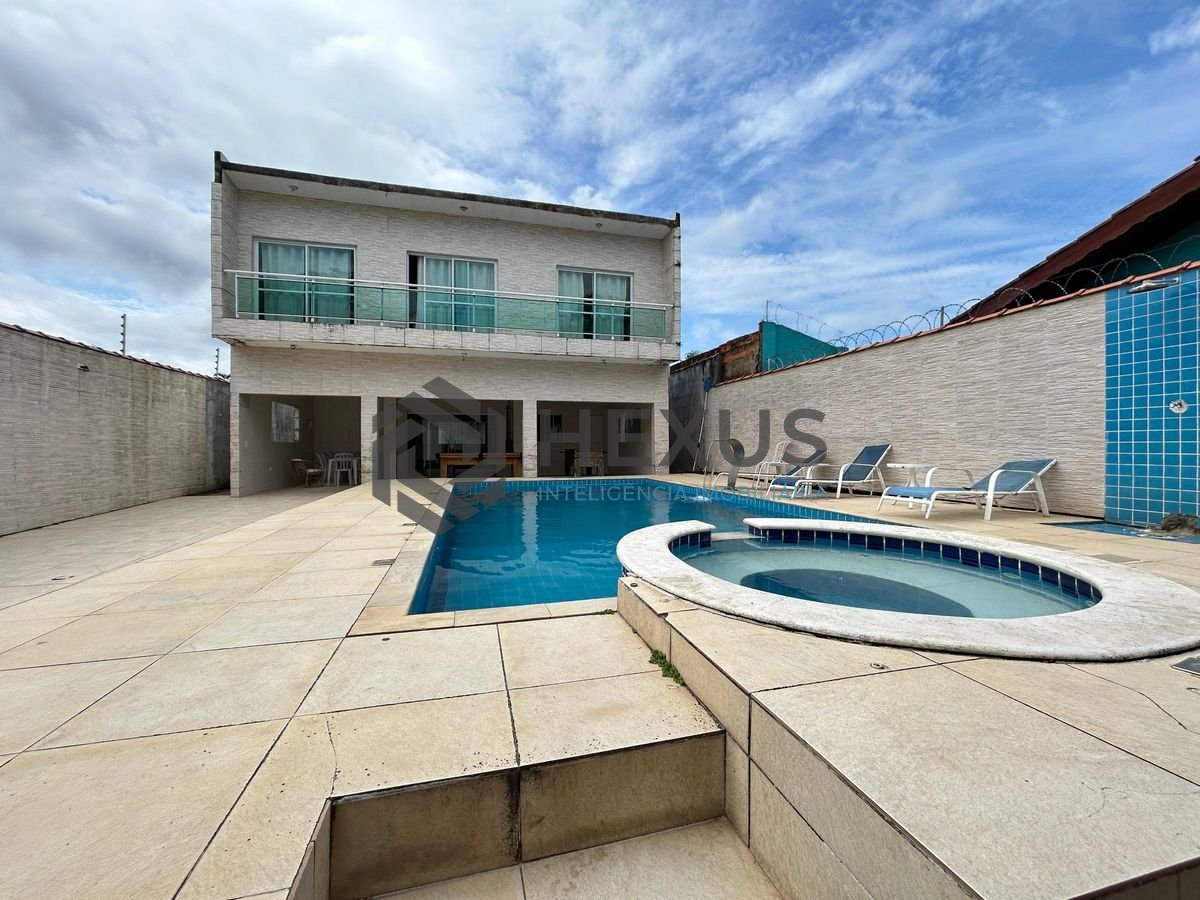 Foto 15 de Casa com piscina e área gourmet no Pernambuco, Guarujá
