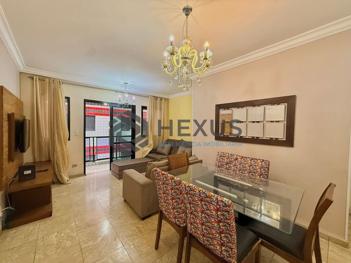 Foto 6 de Apartamento reformado com varanda e lazer a 350m da praia no Tejereba na Enseada, Guarujá