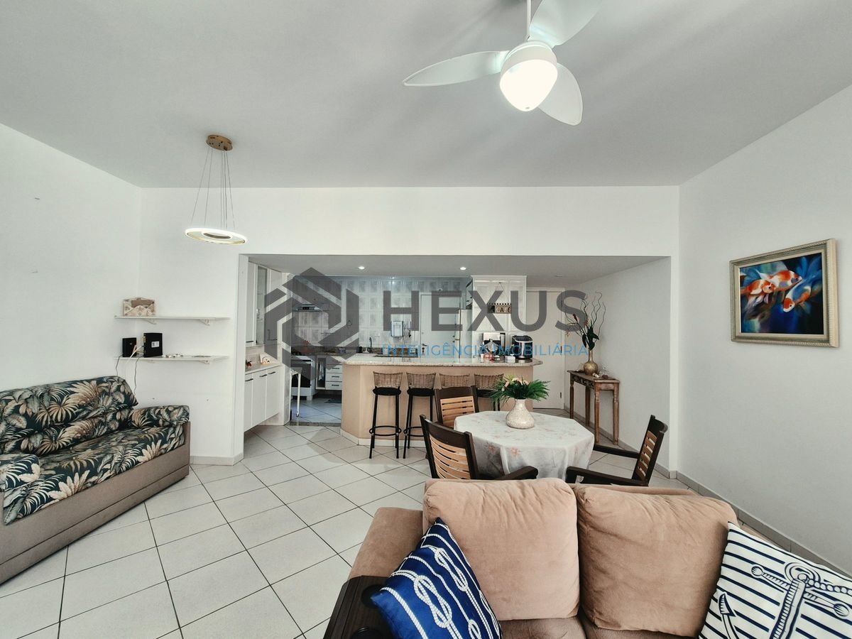 Foto 9 de Apartamento frente mar com varanda e lazer no Jardim Astúrias, Guarujá