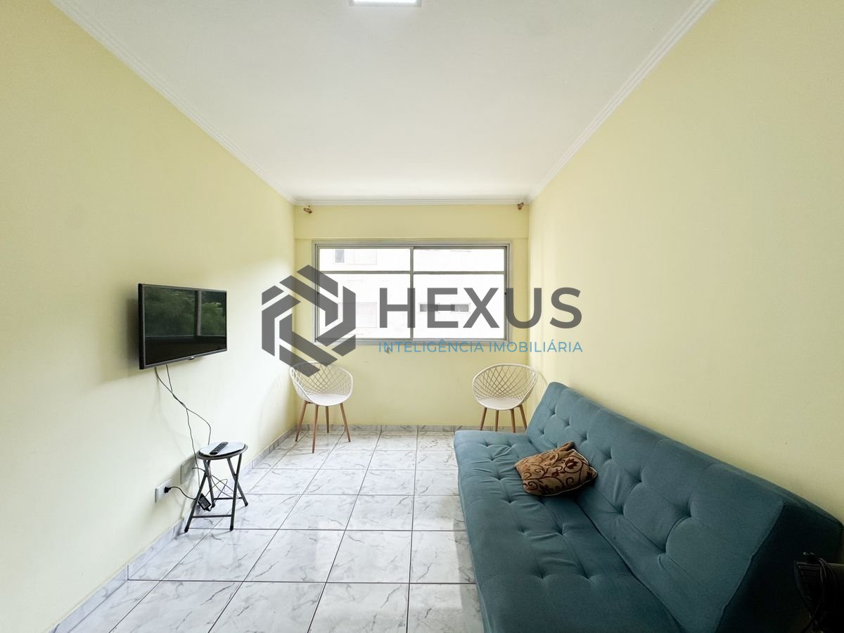 Foto 3 de Apartamento reformado e lazer a 250m da praia nas Pitangueiras, Guarujá