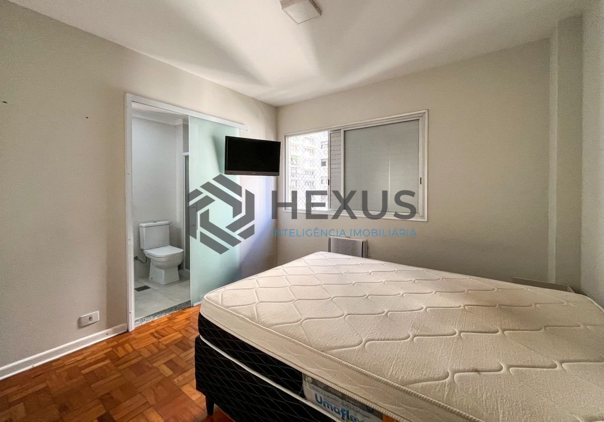Foto 10 de Apartamento com varanda e lazer nas Pitangueiras, Guarujá