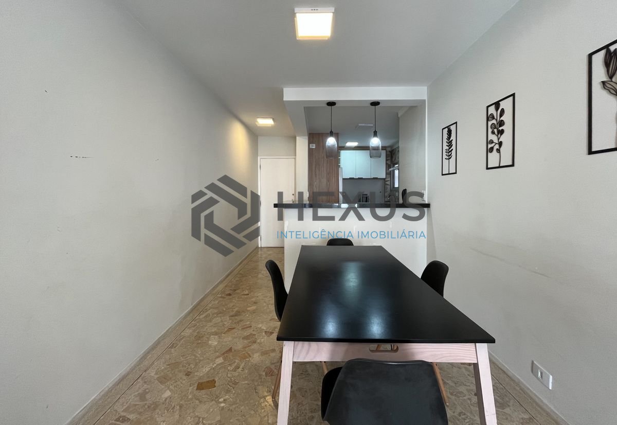 Foto 4 de Apartamento com varanda e lazer nas Pitangueiras, Guarujá