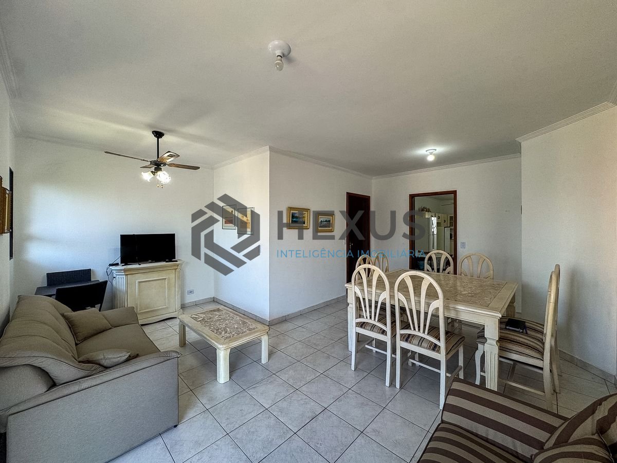 Foto 3 de Apartamento com varanda vista mar e lazer a 200m da praia no Jardim Astúrias, Guarujá