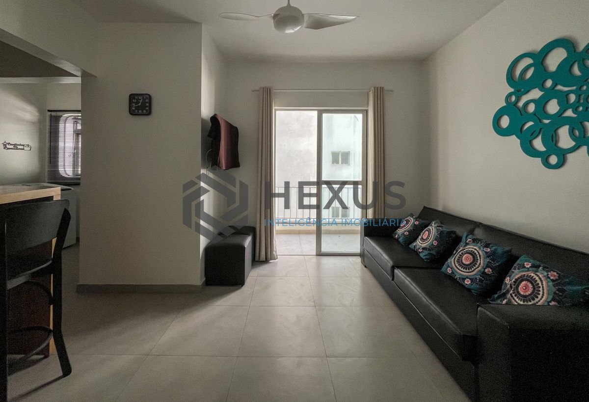 Foto 6 de Apartamento com varanda vista mar e lazer a 1 quadra da praia na região da Barra Funda nas Pitangueiras, Guarujá