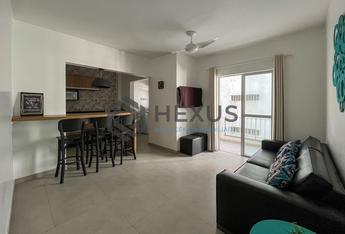 Foto 2 de Apartamento com varanda vista mar e lazer a 1 quadra da praia na região da Barra Funda nas Pitangueiras, Guarujá