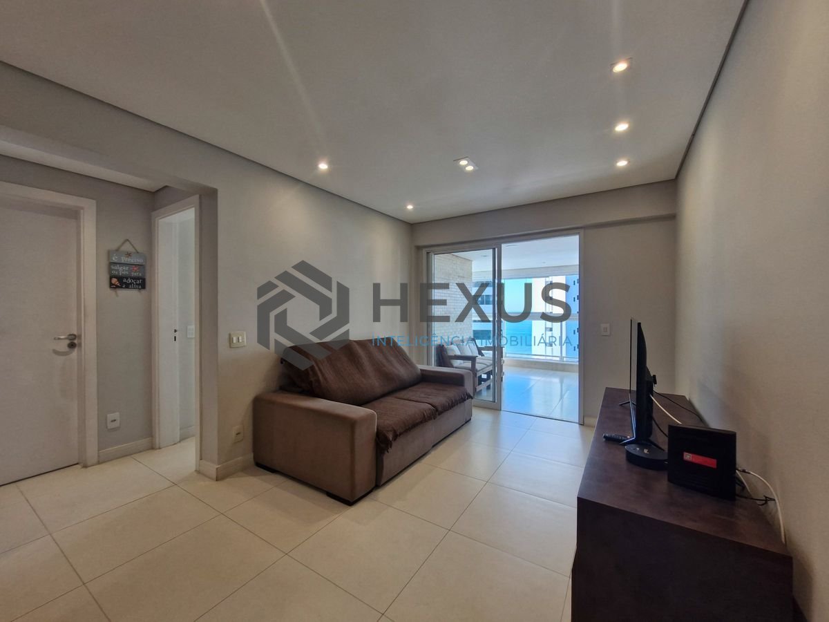 Foto 8 de Apartamento reformado com varanda gourmet vista mar na beira mar no Jardim Astúrias, Guarujá