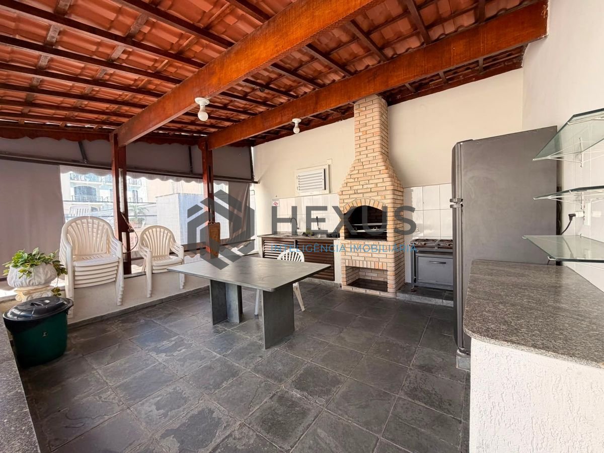 Foto 17 de Apartamento reformado com varanda e lazer a 400m da praia na região do Jardim Las Palmas no Jardim Astúrias, Guarujá